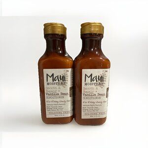 2-Maui Moisture Smooth & Repair Vanilla Bean Conditioner Silicone Free 13 fl oz